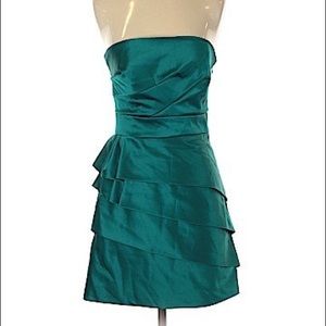 Gorgeous BCBG Paris Green Strapless Dress Size 2